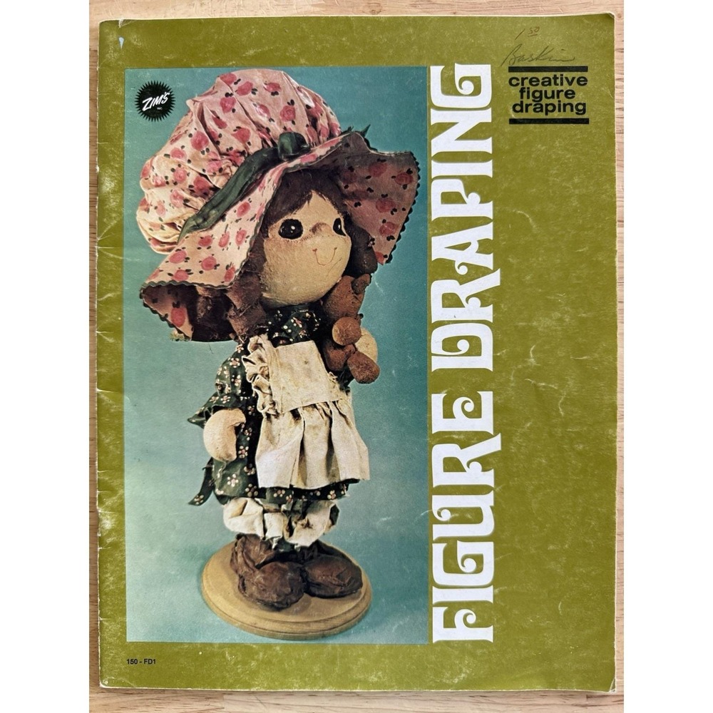 Creative Figure Draping Craft Book 1972 Eleanor Zimmerman Zim's